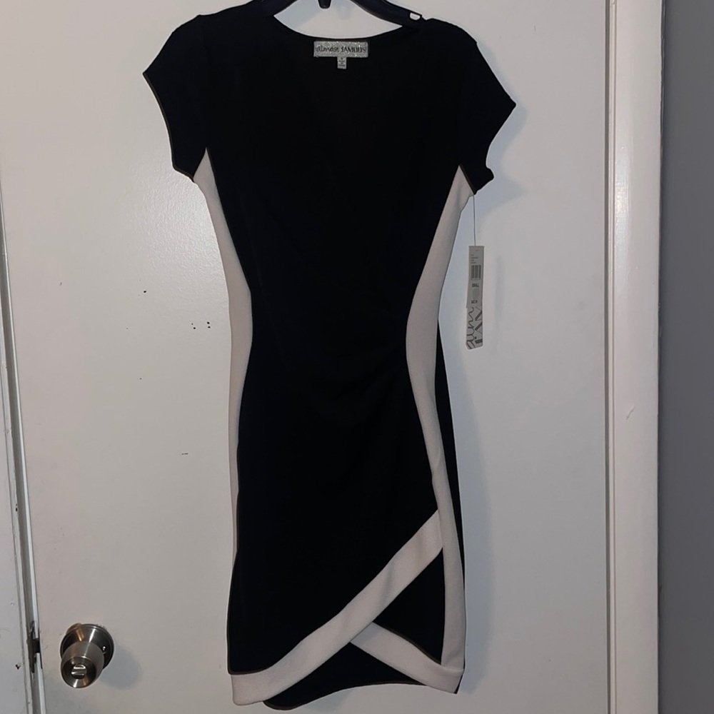 Small black & white dress